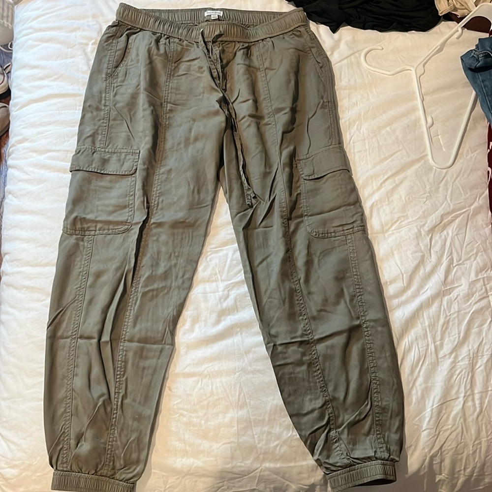 Love, fire green cargo pants